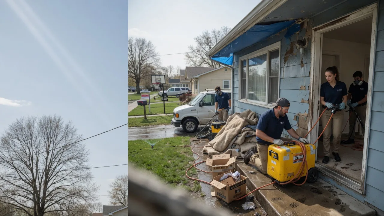 Basement Flood Cleanup in Delaware, OH near me